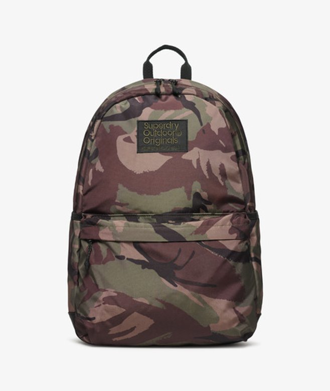 Superdry Women's Montana Rucksack mit Print Grün - Größe: 1Größe von Superdry