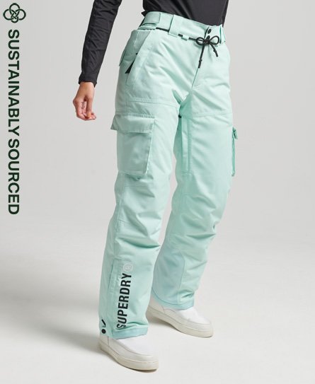 Superdry Women's Sport Ultimate Rescue Hose Hellblau - Größe: 36 von Superdry