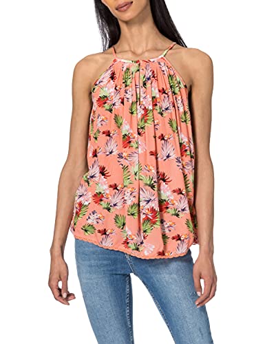 Superdry Womens Beach TOP Cami Shirt, Pink Hawaiian, XS von Superdry