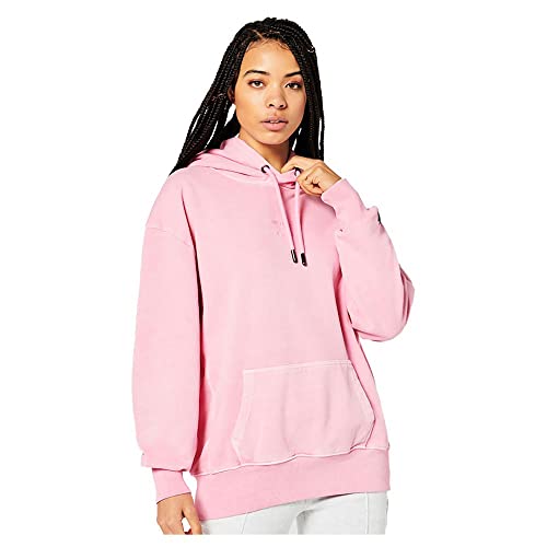 Superdry Womens Code CL Garment DYE OS Hood Kapuzenpullover, Rose Bloom, M von Superdry