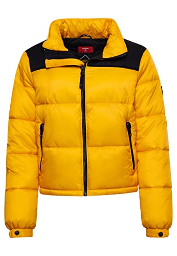 Superdry Womens Code JKT Jacket, Explorer Yellow, Medium von Superdry