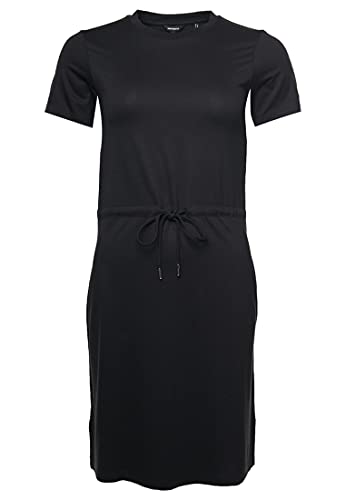 Superdry Womens Drawstring Tshirt Dress, Black, M von Superdry