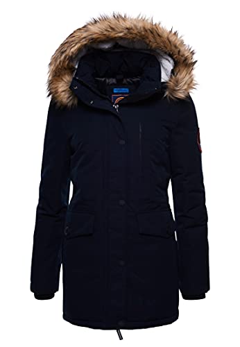 Superdry Womens Everest Parka Jacket, Eclipse Navy, 40 EU(Herstellergröße:8) von Superdry