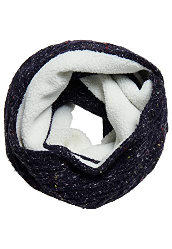 Superdry Womens Gracie Cable Snood Fashion Scarf, Boston Navy Tweed, Einheitsgröße von Superdry