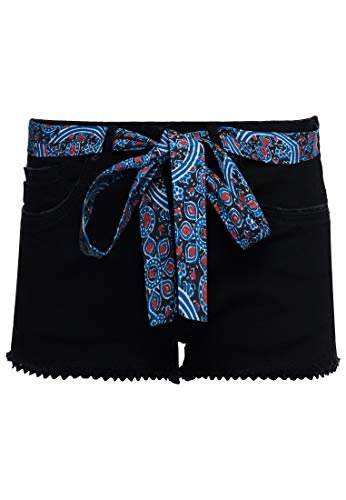 Superdry Womens LACE HOT Shorts, Black, 32 Superdry Womens LACE HOT Shorts, Black, 32 von Superdry