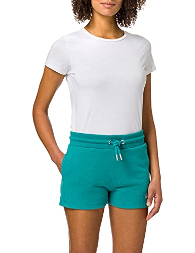 Superdry Womens OL Classic Jersey Shorts, Ocean Green Marl, S von Superdry