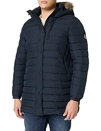 Superdry Womens SUPER Fuji Jacket, Eclipse Navy, XXS von Superdry