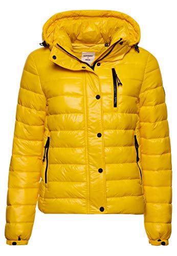 Superdry Womens Shine Fuji 2.0 A4-Padded, Nautical Yellow, XS von Superdry