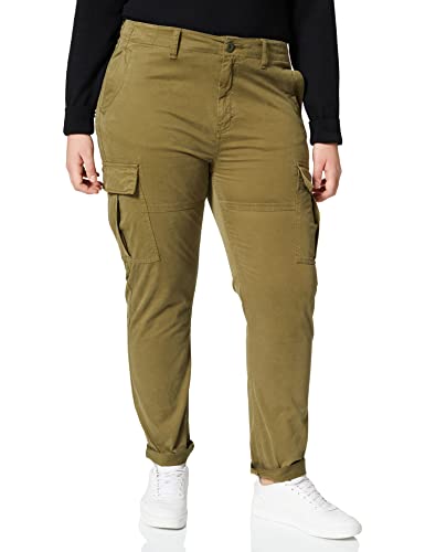 Superdry Womens Slim Cargo Pant Hose, Green, 32 von Superdry