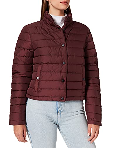 Superdry Womens Studios Boxy Fuji Jacket, Rich Deep Burgundy, 40 EU (M) von Superdry