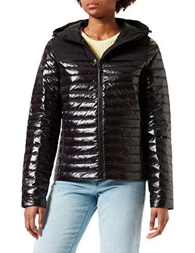 Superdry Womens Studios Contrast CORE DOWN JKT A4-Padded, Schwarz, M von Superdry