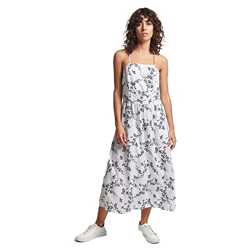 Superdry Womens Vintage CAMI Maxi Dress Lässiges Kleid, Optic Blossom, M von Superdry