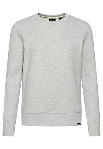 Superdry Womens Vintage Logo EMB Crew Pullover, Grey, L von Superdry