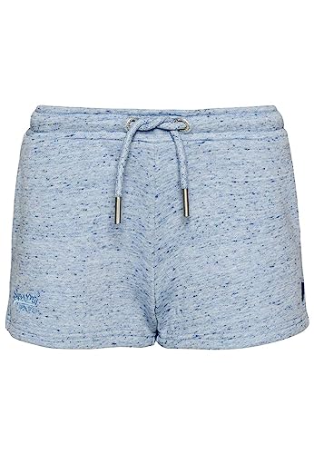 Superdry Womens Vintage Logo EMB Jersey Shorts, La Blue Marl, M von Superdry