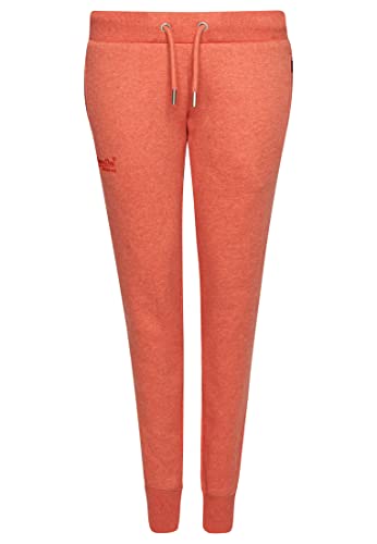 Superdry Womens Vintage Logo EMB Jogger Sweatpants, La Coral Marl, L von Superdry