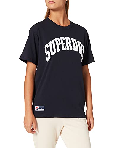 Superdry Womens W1010622A T-Shirt, Deep Navy, M von Superdry