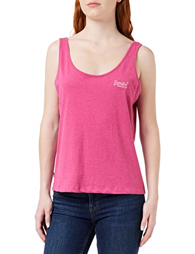 Superdry Womens W6010772A Vest, Magenta Marl, M von Superdry