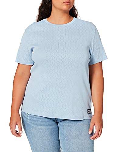 Superdry Womens W6010773A T-Shirt, Forever Blue, S von Superdry