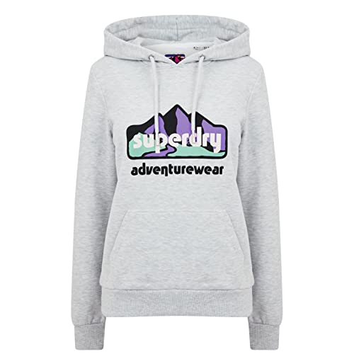 Superdry vintage 90s terrain hood, grau(glaciergreymarl), Gr. M von Superdry