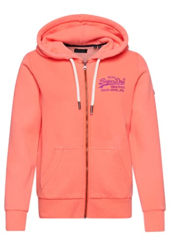 Vintage VL NEON Ziphood Kapuzenpullover, von Superdry