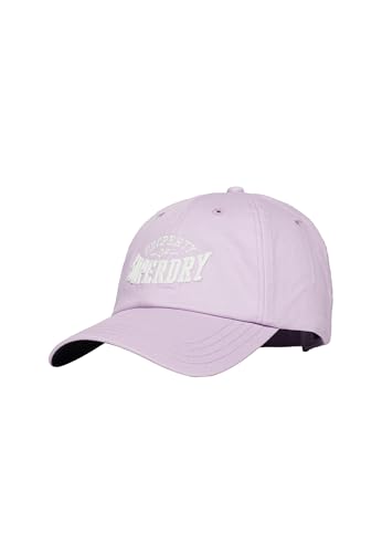 superdry Damen Graphic Baseball Cap Baskenmütze, Violett (Parma Violet Purple), One Size von Superdry