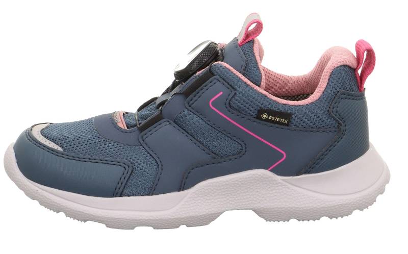 Halbschuh Synthetik \ RUSH BLAU/ROSA - Gr. - 33 von Superfit