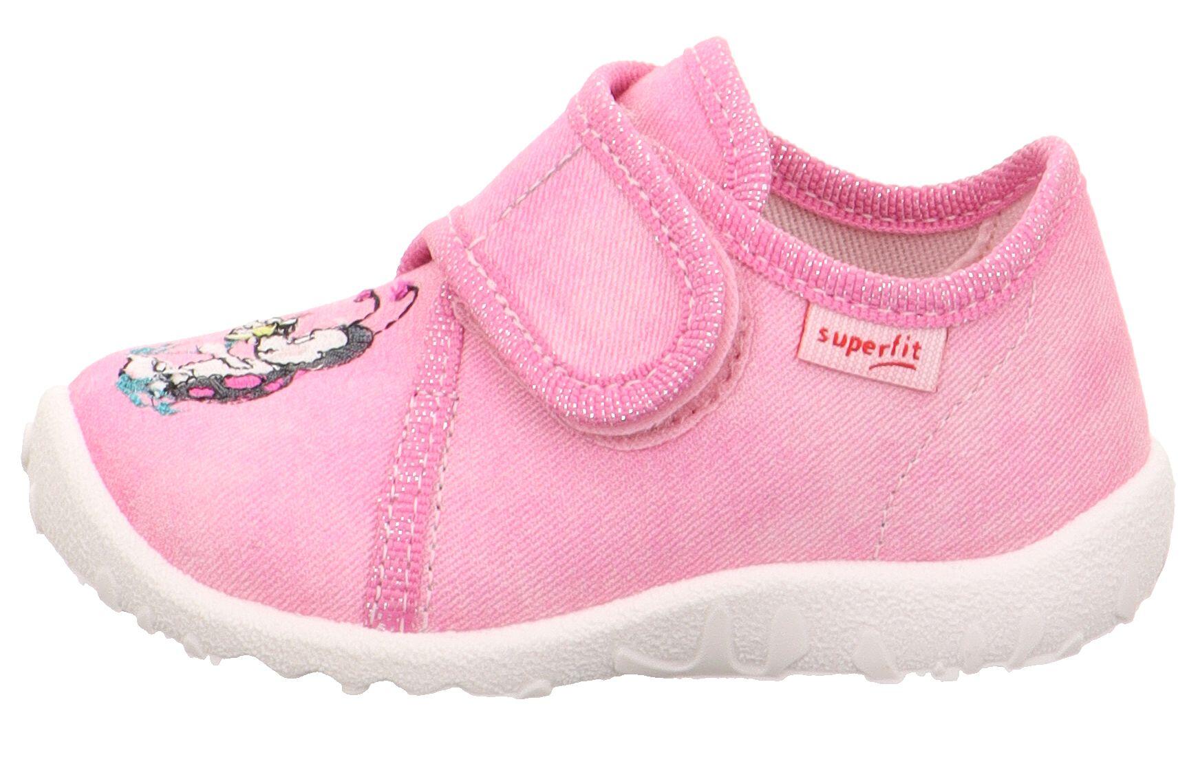 Hausschuh Textil \ SPOTTY ROSA - Gr. - 20 von Superfit