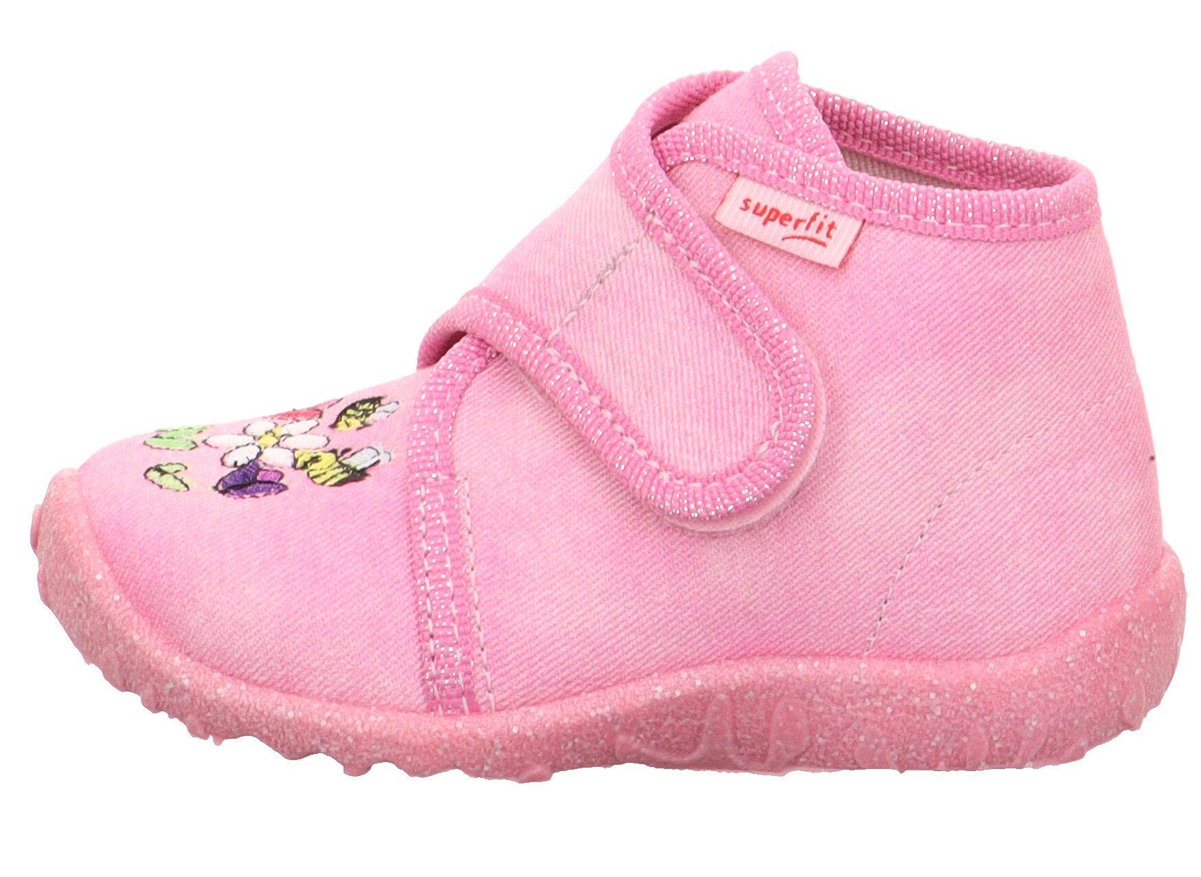 Superfit Kinderschuhe Klettschuhe / Slipper ROSA ROSA - Gr. - 21 von Superfit