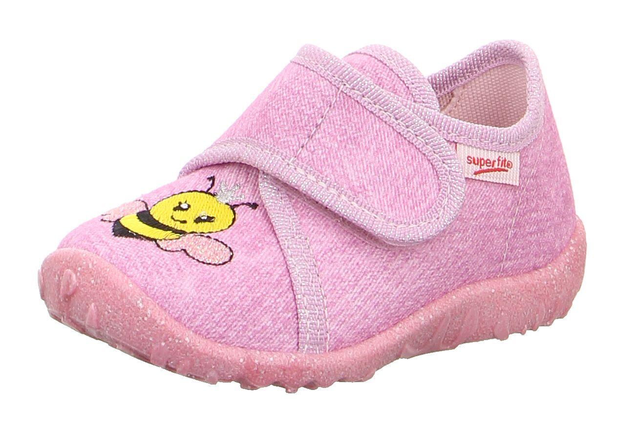 Hausschuh Textil \ SPOTTY ROSA - Gr. - 24 von Superfit