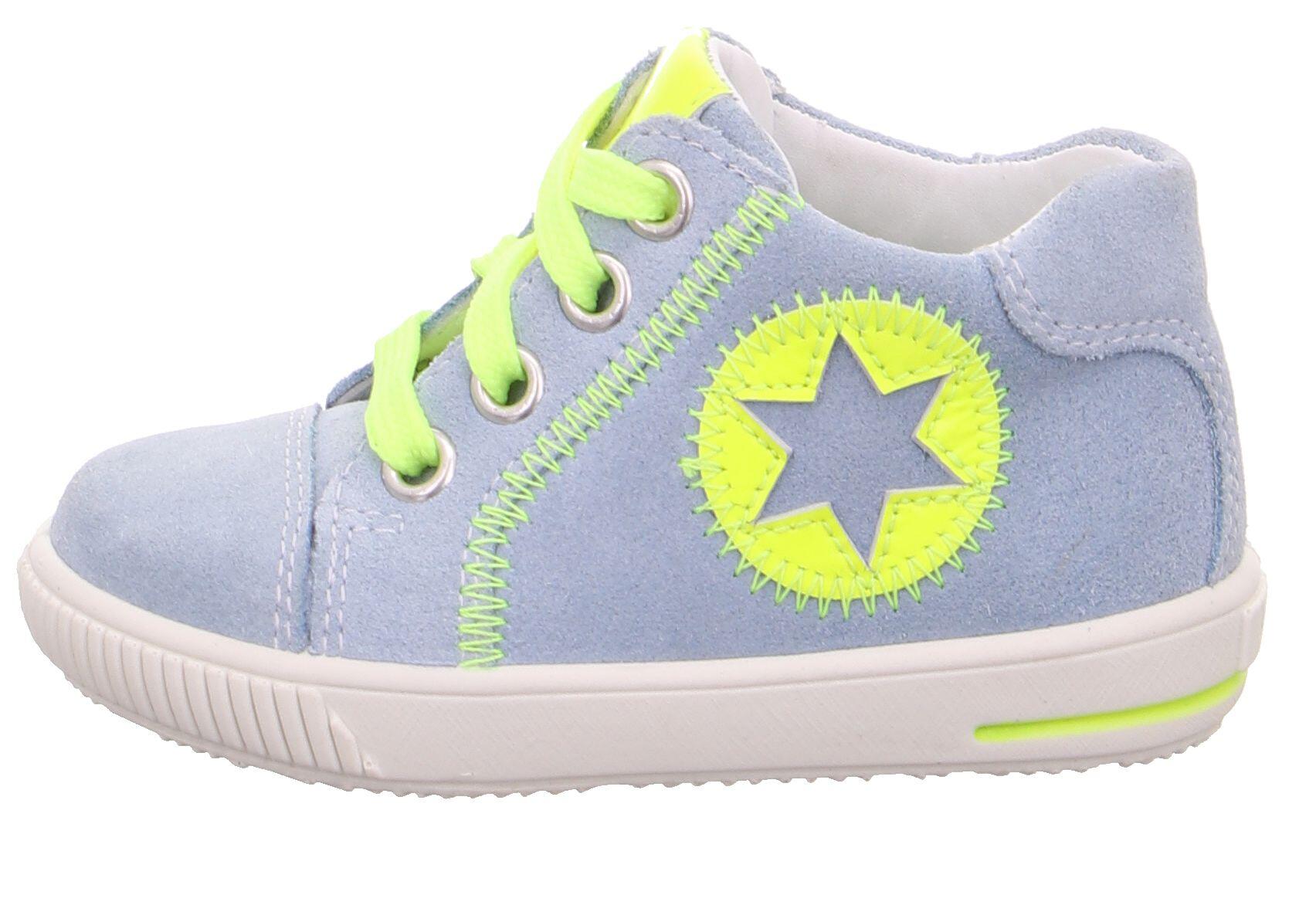 KINDERSTIEFLETTEN LK \ MOPPY HELLBLAU/GELB - Gr. - 20 von Superfit