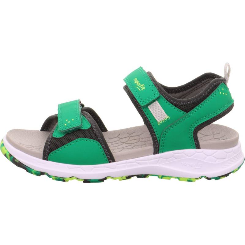 Sandale Synthetik \ CRISS CROS GRÜN/GELB - Gr. - 42 von Superfit