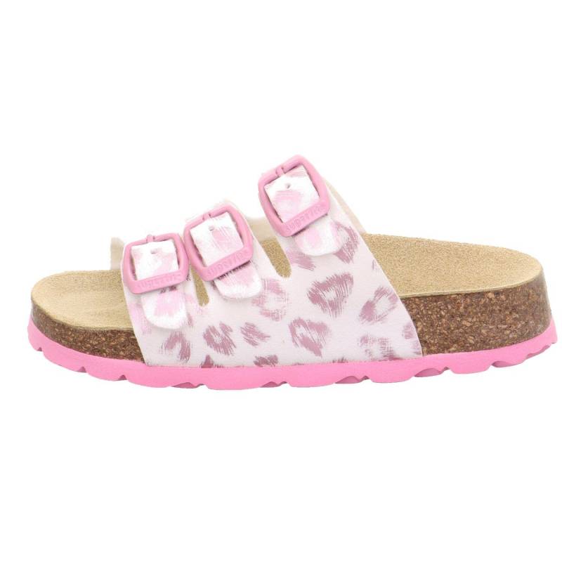 Schuh Textil \ FUSSBETTPANTOFF WEISS/ROSA - Gr. - 30 von Superfit