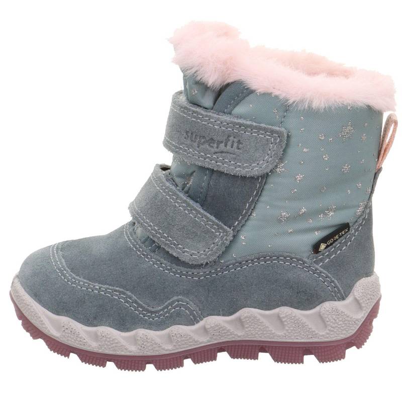 Stiefelette Leder \ ICEBIRD HELLGRÜN/ROSA - Gr. - 27 von Superfit