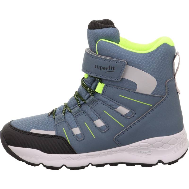 Stiefelette Synthetik \ FREE R HELLBLAU/GELB - Gr. - 39 von Superfit