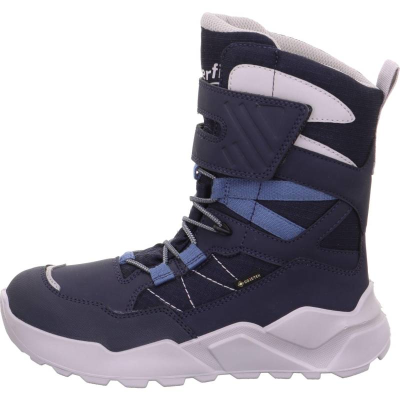 Stiefelette Synthetik \ ROCKET BLAU/HELLGRAU - Gr. - 41 von Superfit