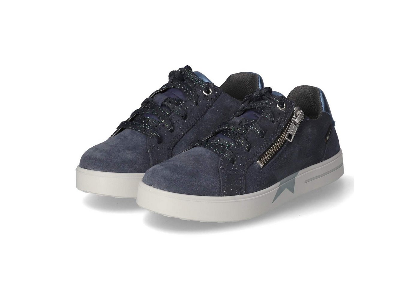 Superfit Superfit 1-000810-8020 Mädchen Rauleder blau Schnürschuh von Superfit