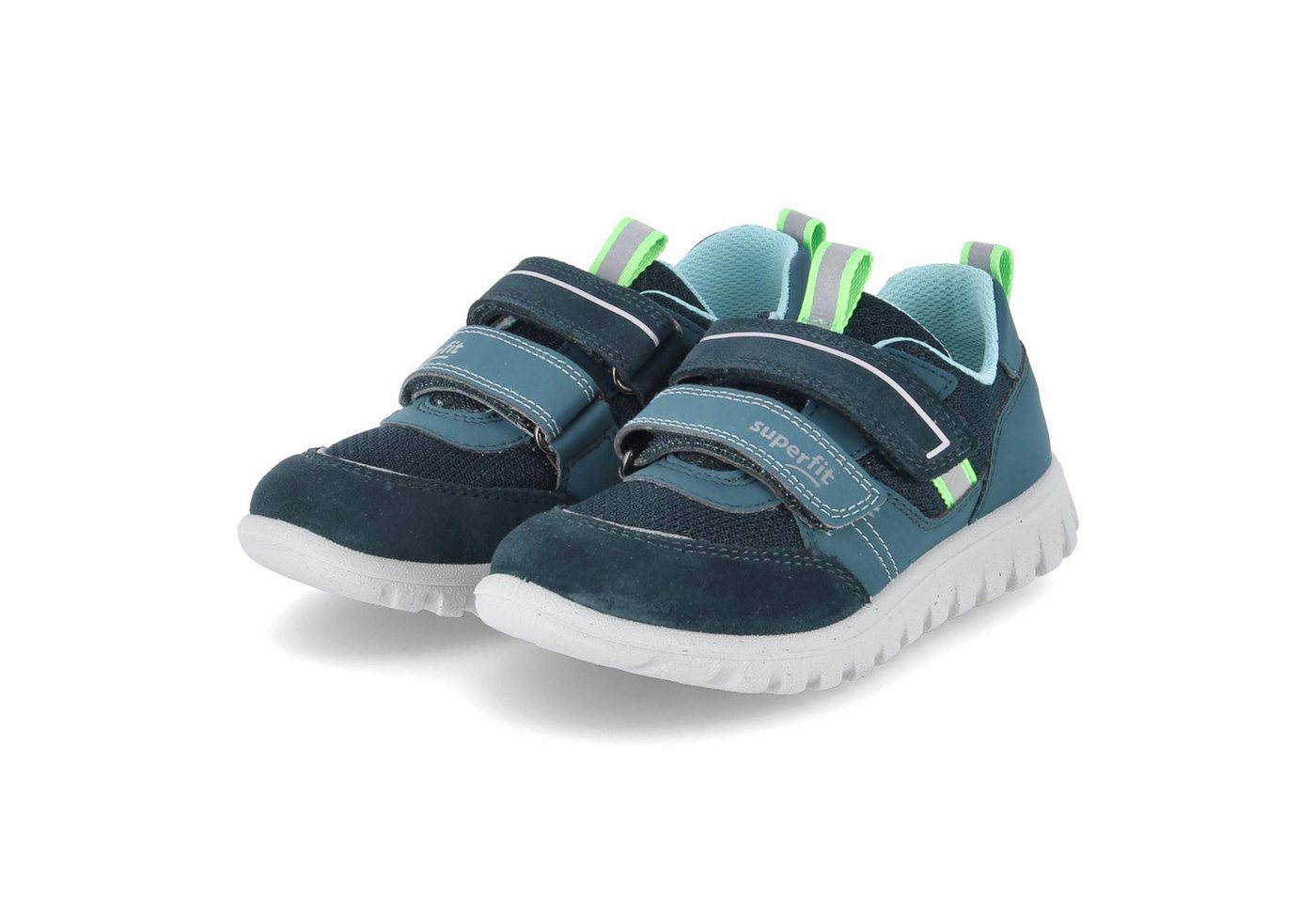 Superfit Superfit - male - 1-006203-7010 - Textil & Synthetik - gruen Slipper von Superfit