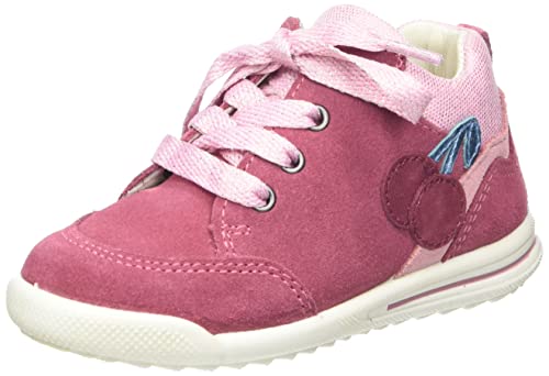 Superfit Mädchen Avrile Mini Sneaker, Pink Rosa 5500, 23 EU Schmal von Superfit