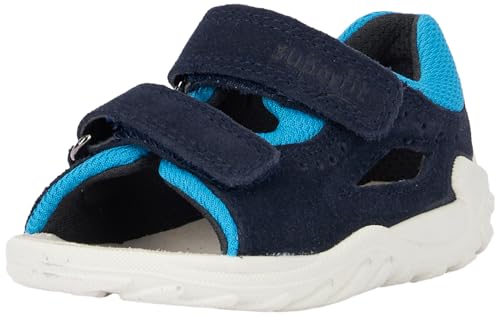 Superfit Flow Sandale, Blau/Türkis 8000, 20 EU Weit von Superfit