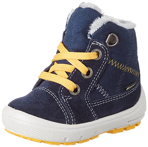 Superfit Baby-Jungen GROOVY warm gefütterte Gore-Tex warm gefütterte Gore-Tex warm gefütterte Gore-Tex Schneestiefel, BLAU/GELB 8000, 19 EU von Superfit