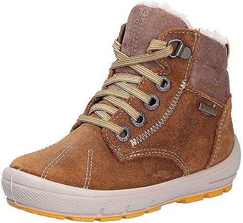 Superfit Baby-Jungen GROOVY warm gefütterte Gore-Tex warm gefütterte Gore-Tex warm gefütterte Gore-Tex Schneestiefel, BRAUN/GELB 3000, 19 EU von Superfit