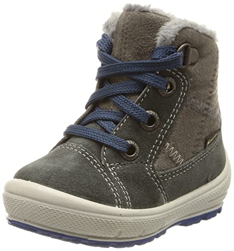 Superfit Baby-Jungen GROOVY warm gefütterte Gore-Tex warm gefütterte Gore-Tex warm gefütterte Gore-Tex Schneestiefel, GRAU/BLAU 2000, 19 EU von Superfit