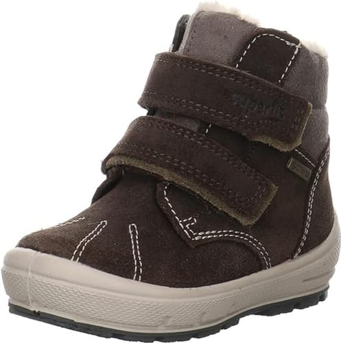 Superfit Baby-Jungen GROOVY warm gefütterte Gore-Tex warm gefütterte Gore-Tex warm gefütterte Gore-Tex Schneestiefel, GRAU/BRAUN 3000, 19 EU von Superfit