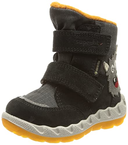 Superfit Baby-Jungen Icebird Schneestiefel, GRAU/GELB 2000, 20 EU von Superfit