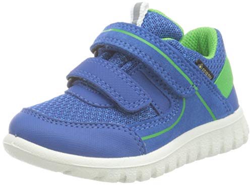 Superfit Baby Jungen Sport7 Mini Gore-Tex Lauflernschuh, BLAU/GRÜN 8040, 27 EU von Superfit