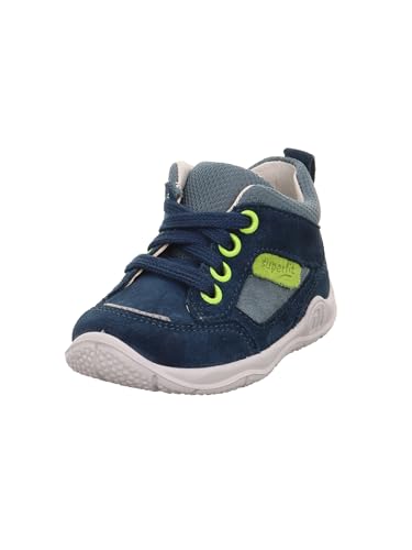 Superfit Baby Jungen Universe Sneaker, BLAU/HELLGRÜN 8030 von Superfit