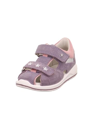 Superfit Mädchen Boomerang Sandale, Lila Rosa 8500, 22 EU Weit von Superfit