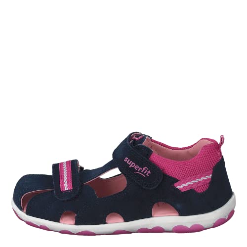 Superfit Mädchen Fanni Sandalen, BLAU/ROSA, 21 EU von Superfit