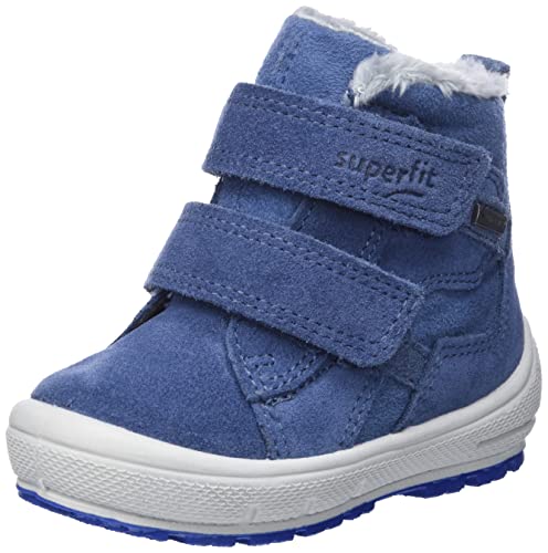 Superfit Baby-Mädchen GROOVY warm gefütterte Gore-Tex warm gefütterte Gore-Tex warm gefütterte Gore-Tex Schneestiefel, BLAU/GRAU 8000, 20 EU von Superfit