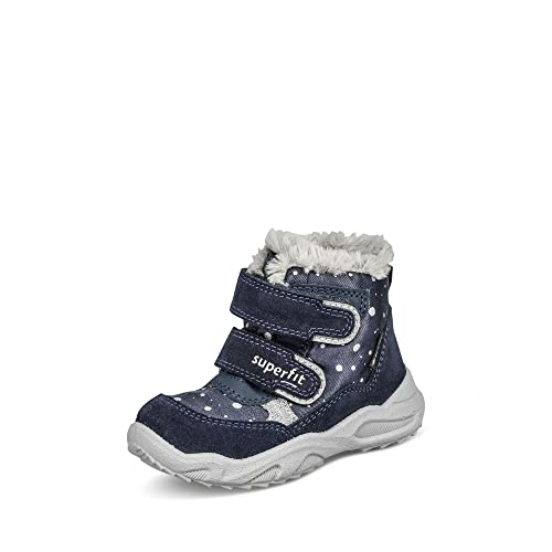 Superfit Baby-Mädchen Glacier Schneestiefel, BLAU 8020, 20 EU von Superfit